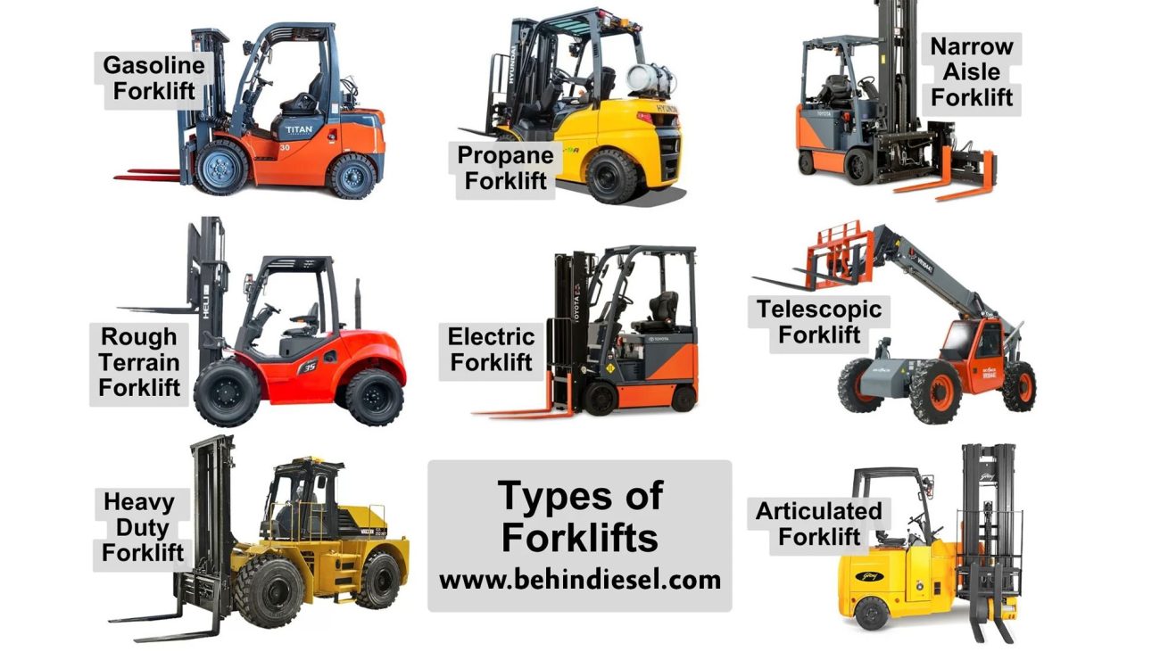 انواع لیفتراک را با کاربرد دقیق بشناسید